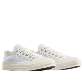 Chuck 70 Low Lace Trim «Egret Barely Grey»