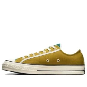 Chuck 70 Low Ox «Amarillo intenso/Verde»