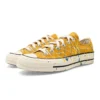 Chuck 70 Low «Paint Splatter – Sunflower Gold»