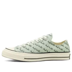 Chuck 70 Low «Scripted Signature Print – Green Oxide»