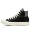Chuck 70 Mixed Material Hi «Black Egret»