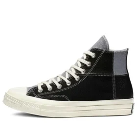 Chuck 70 Mixed Material Hi «Black Egret»