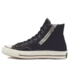 Chuck 70 Side Zip High «Black Egret»