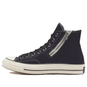 Chuck 70 Side Zip High «Black Egret»
