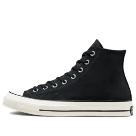 Chuck 70 Suede High «Black White»