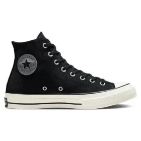 Chuck 70 Suede High «Black White»