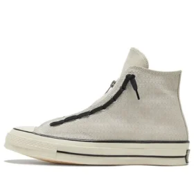 Chuck 70 Zip High «Egret Black»