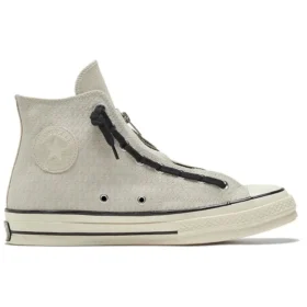 Chuck 70 Zip High «Egret Black»