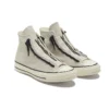 Chuck 70 Zip High «Egret Black»