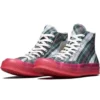 Chuck 70s Hi Plaid Translucent Midsole «Red»