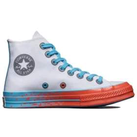 Chuck Taylor All Star 1970s Blanco «Azul Rojo»