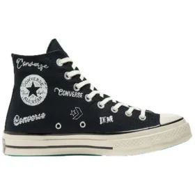 Chuck Taylor All Star 1970s Logo «Black White»