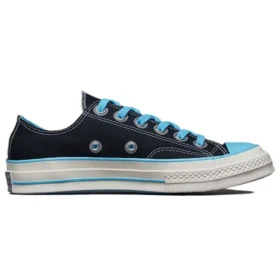 Chuck Taylor All Star 1970s Negro «Azul Naranja»