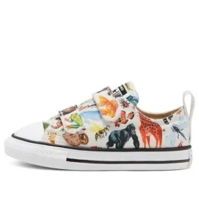 Chuck Taylor All Star 2v Little «Blanco Multicolor»