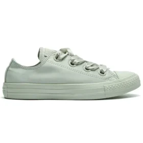 Chuck Taylor All Star Big Eyelets «Green Silk Bow»