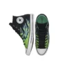 Chuck Taylor All Star «Black Green Flame»