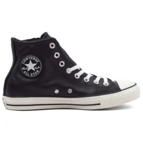 Chuck Taylor All Star «Black Leather Fur»