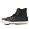 Chuck Taylor All Star «Black Leather Gold»