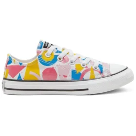 Chuck Taylor All Star «Blanco, amarillo y azul»