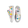 Chuck Taylor All Star «Blanco, amarillo y azul»