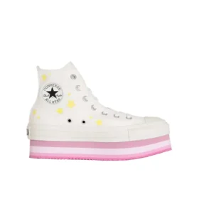 Chuck Taylor All Star Chunkyline Hi «The Powerpuff Girls White»