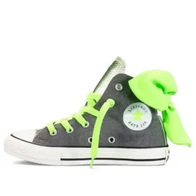 Chuck Taylor All Star con lazo trasero de caña alta «Negro»