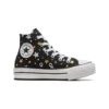 Chuck Taylor All Star con plataforma alta «Negro»