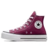 Chuck Taylor All Star con plataforma de elevación, caña alta «Legend Berry»