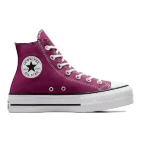 Chuck Taylor All Star con plataforma de elevación, caña alta «Legend Berry»