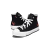 Chuck Taylor All Star con plataforma de EVA y corazón Y2K de caña alta «Negro»