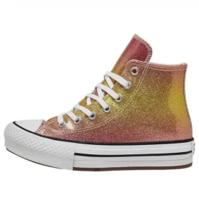 Chuck Taylor All Star con plataforma elevada de EVA «Citrus Glitz»