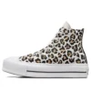 Chuck Taylor All Star con plataforma «Leopard»