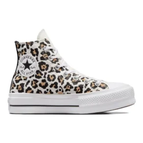 Chuck Taylor All Star con plataforma «Leopard»