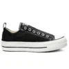 Chuck Taylor All Star con plataforma y suela gruesa «Negro y blanco»