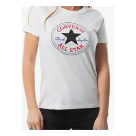 Chuck Taylor All Star de cuello redondo y manga corta «Blanco»