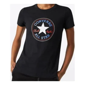 Chuck Taylor All Star de cuello redondo y manga corta «Negro»