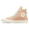 Chuck Taylor All Star de cuero con forro de piel sintética «Rosa»