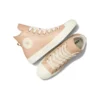 Chuck Taylor All Star de cuero con forro de piel sintética «Rosa»