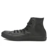 Chuck Taylor All Star de cuero de caña alta «Negro»