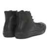 Chuck Taylor All Star de cuero de caña alta «Negro»
