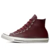 Chuck Taylor All Star de cuero de caña alta «Red White»