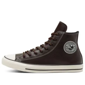 Chuck Taylor All Star de cuero envejecido «marrón y blanco»