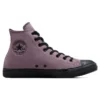 Chuck Taylor All Star de gamuza y piel sintética «Purple Black»