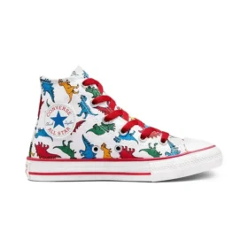 Chuck Taylor All Star Dinosaurs High Top «White Red»