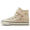 Chuck Taylor All Star Easy-On High «Estampado floral bordado – Marfil natural»
