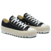 Chuck Taylor All Star Espadrilla Trek Platform «Negro Marrón»