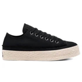 Chuck Taylor All Star Espadrille Low «Trail to Cove – Negro»