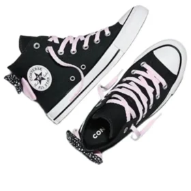 Chuck Taylor All Star Floral Bow «Negro Vintage»
