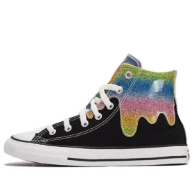 Chuck Taylor All Star Glitter Drip «Black Pink»