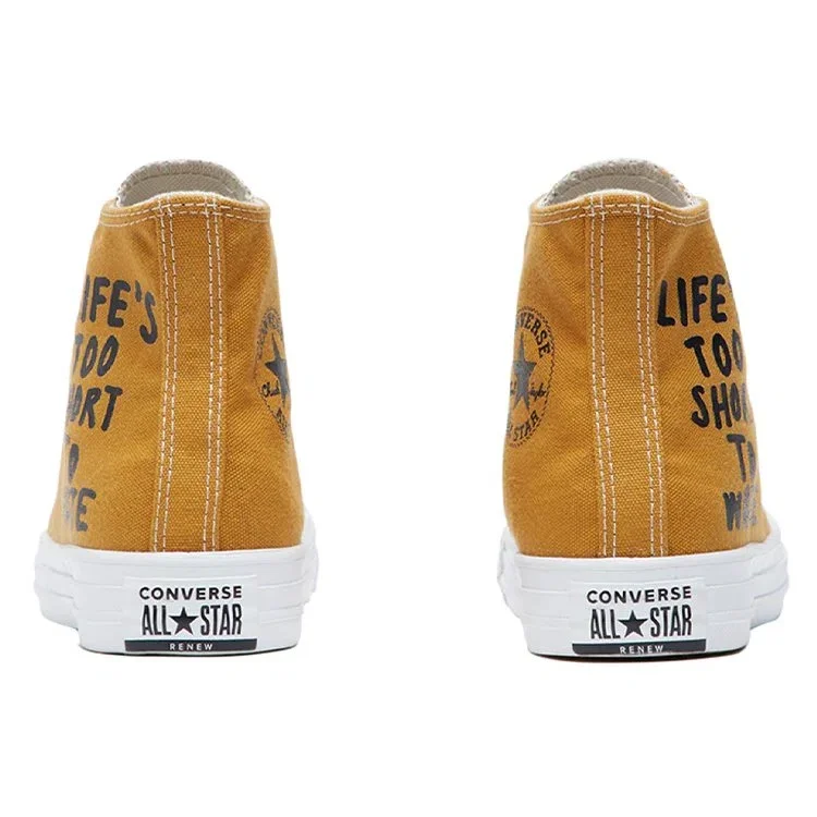 Chuck Taylor All Star Hi Renew «Life’s Too Short To Waste» Chuck Taylor All Star Hi Renew «Life’s Too Short To Waste»